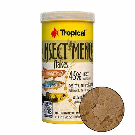 TROPICAL INSECT MENU FLAKES - EXOTICWORLD PERU